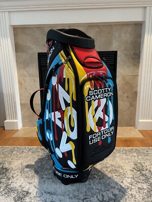 Scotty Cameron Paint Drip Tour Staff Bag 2025 New Release-SOLD OUT! HULA Hawaii