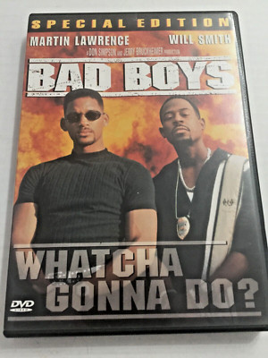 Bad Boys Special Edition DVD Will Smith Ships Free Same Day with Tracking