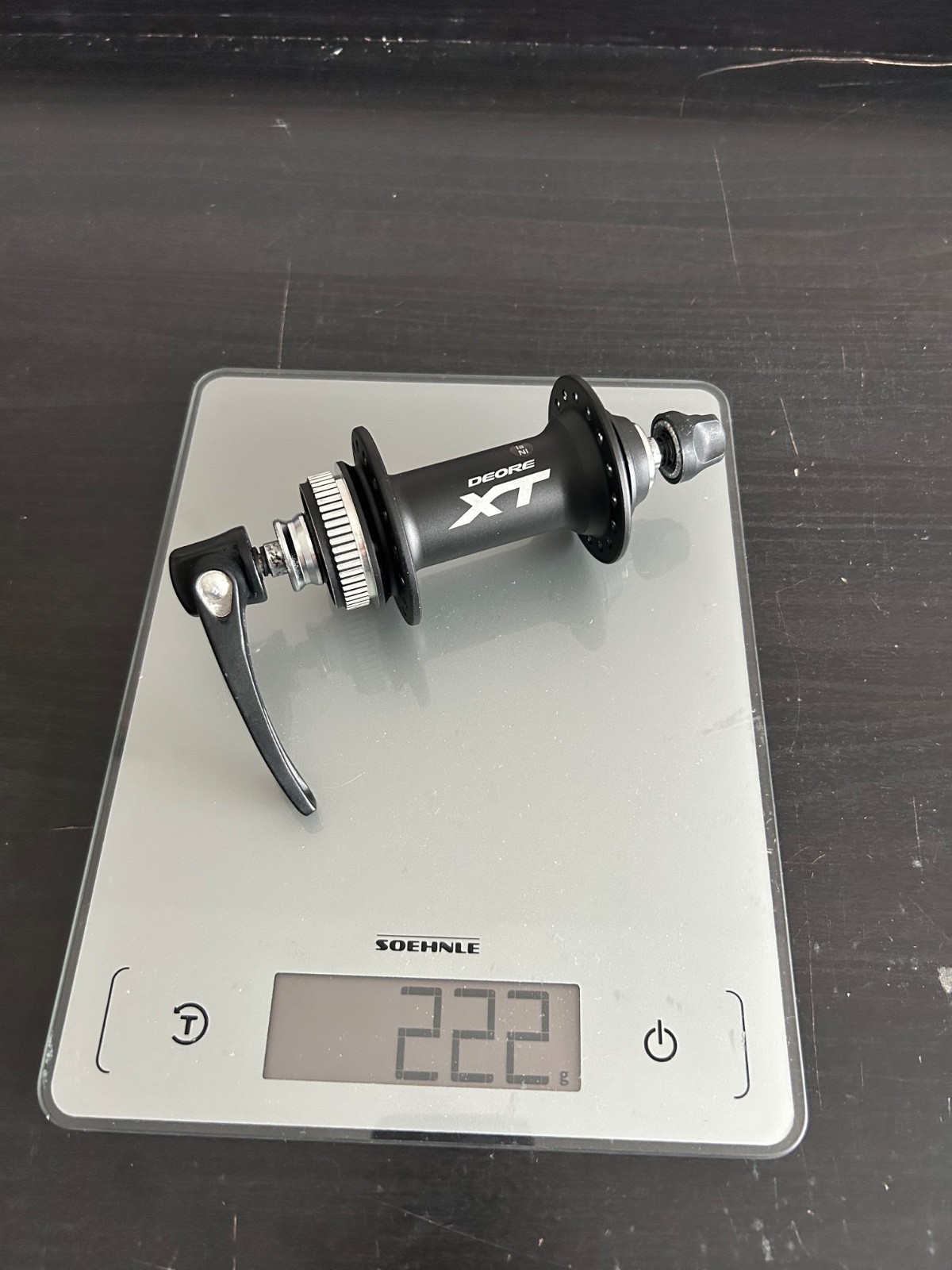 シマノ DEORE XT フロントHUB DEORE XT FRONT HUB 100X15 MM E-THRU