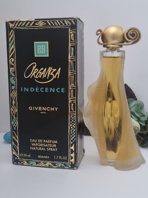 Organza Indécence  Givenchy Eau De Parfum 50ml Spray,  Vintage.