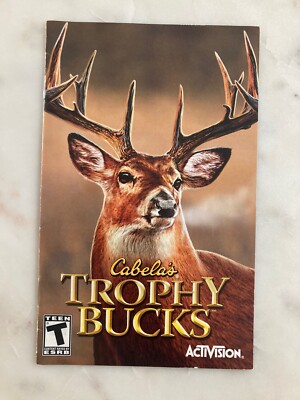 Cabela's Trophy Bucks  |  PS2  |  Manual