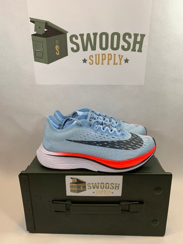 Pre-owned Nike Zoom Vaporfly 4% Ice Blue Original Color (880847-401) Sz 4.5 Or Women's 6 In Ice Blue/blue Fox