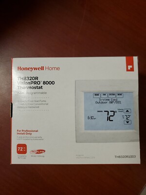 Honeywell VisionPRO 8000 with RedLINK Programmable Tstats TH8320R1003 Brand New