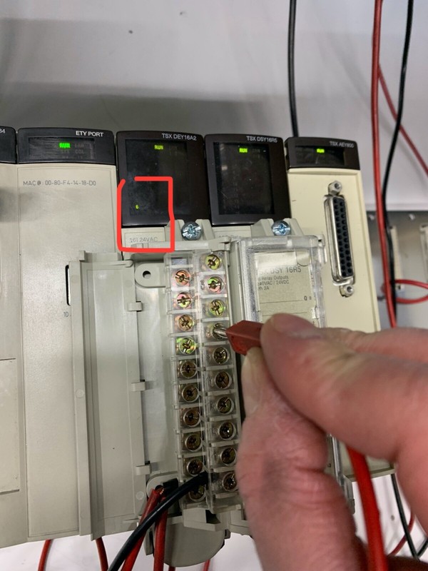 Carte EntréEs Modicon Premium Tsx Dey16a2