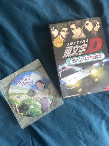 ANIME INITIAL D STAGE 1-6 + MOVIE 1-3 + 3 EXTRA STAGE + 3 BATTLE