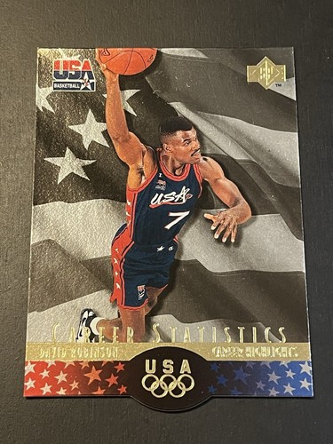 David Robinson 1996 Upper Deck USA #S8 SP Career Statistics