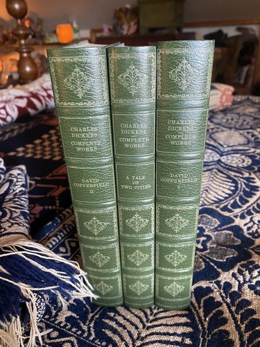 Charles Dickens Set Of 3 Vol 1 & 2 Centennial Edition VERY GOOD