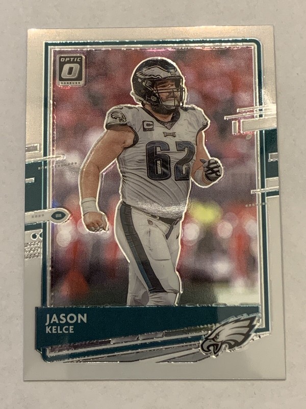 Jason Kelce Football Card Database - Newest Products will be shown first in the results - 50 Per
