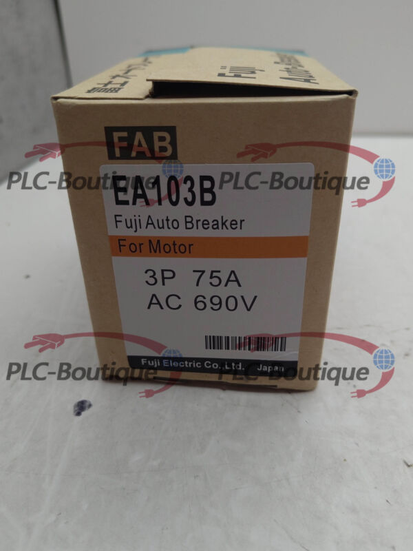 NEW FUJI EA103B 3P 60A circuit breaker