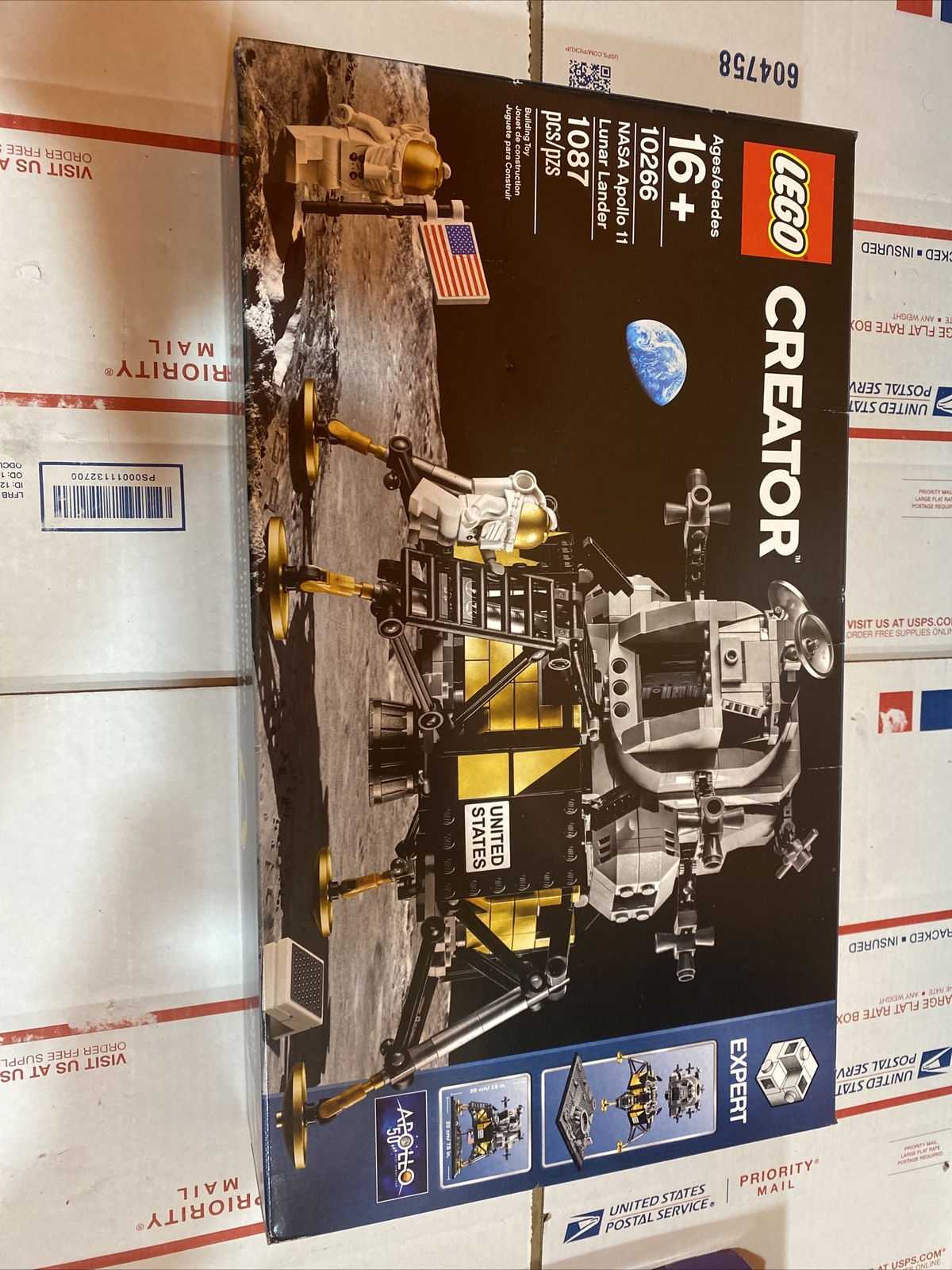 lego creator expert nasa apollo 11 lunar lander