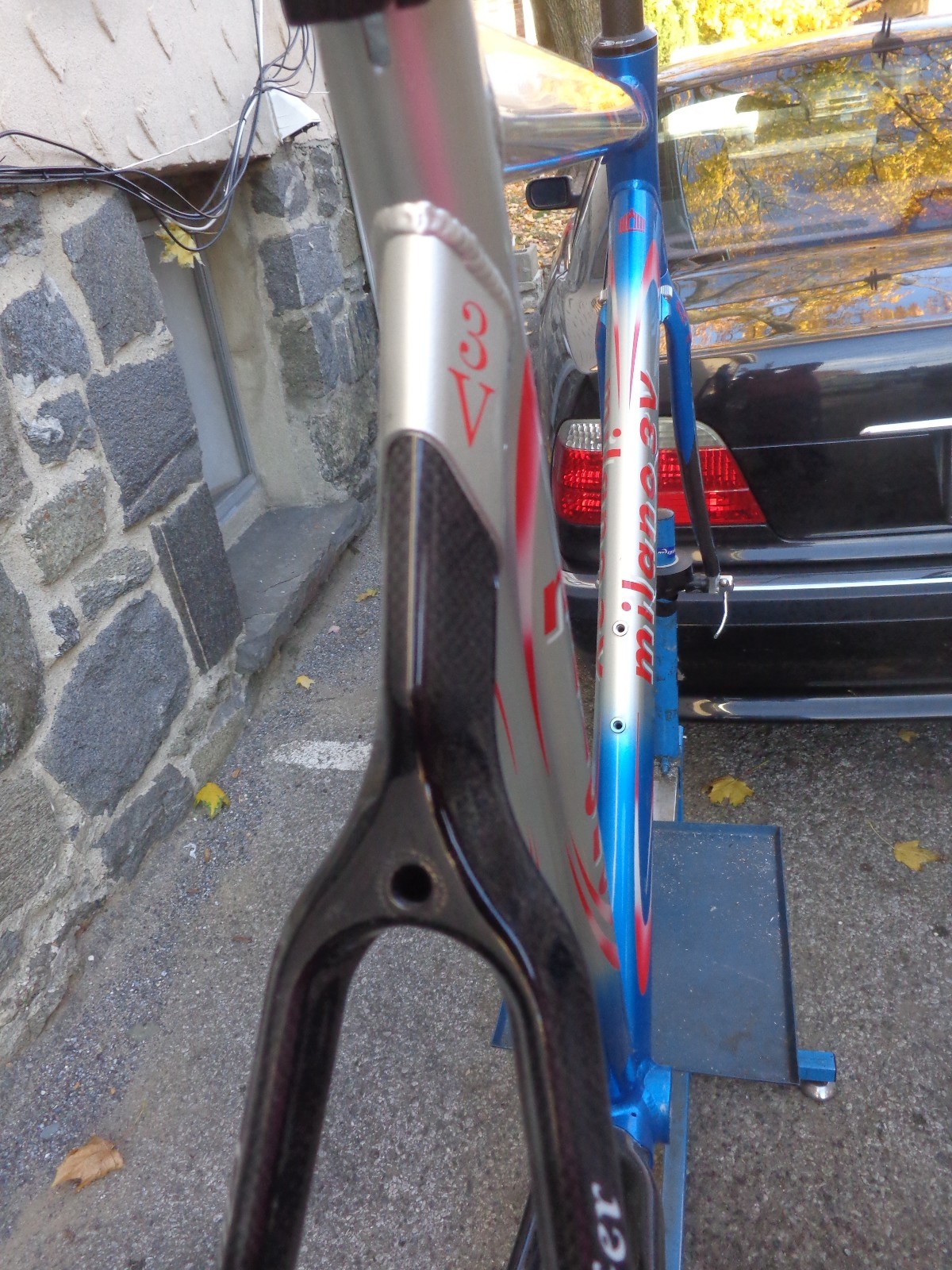 ::MILANO 3V "CPT" Alloy/Carbon frame by Alberto Masi 53 and 54  c/c