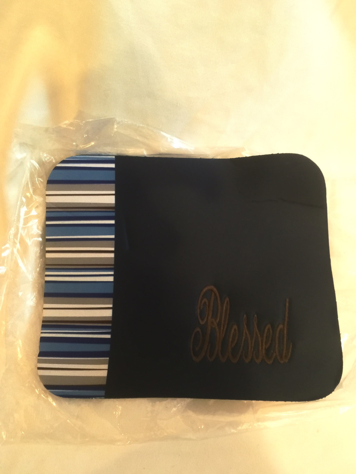 Mouse Pad Blue Blessed Computer Mouse Pad (8