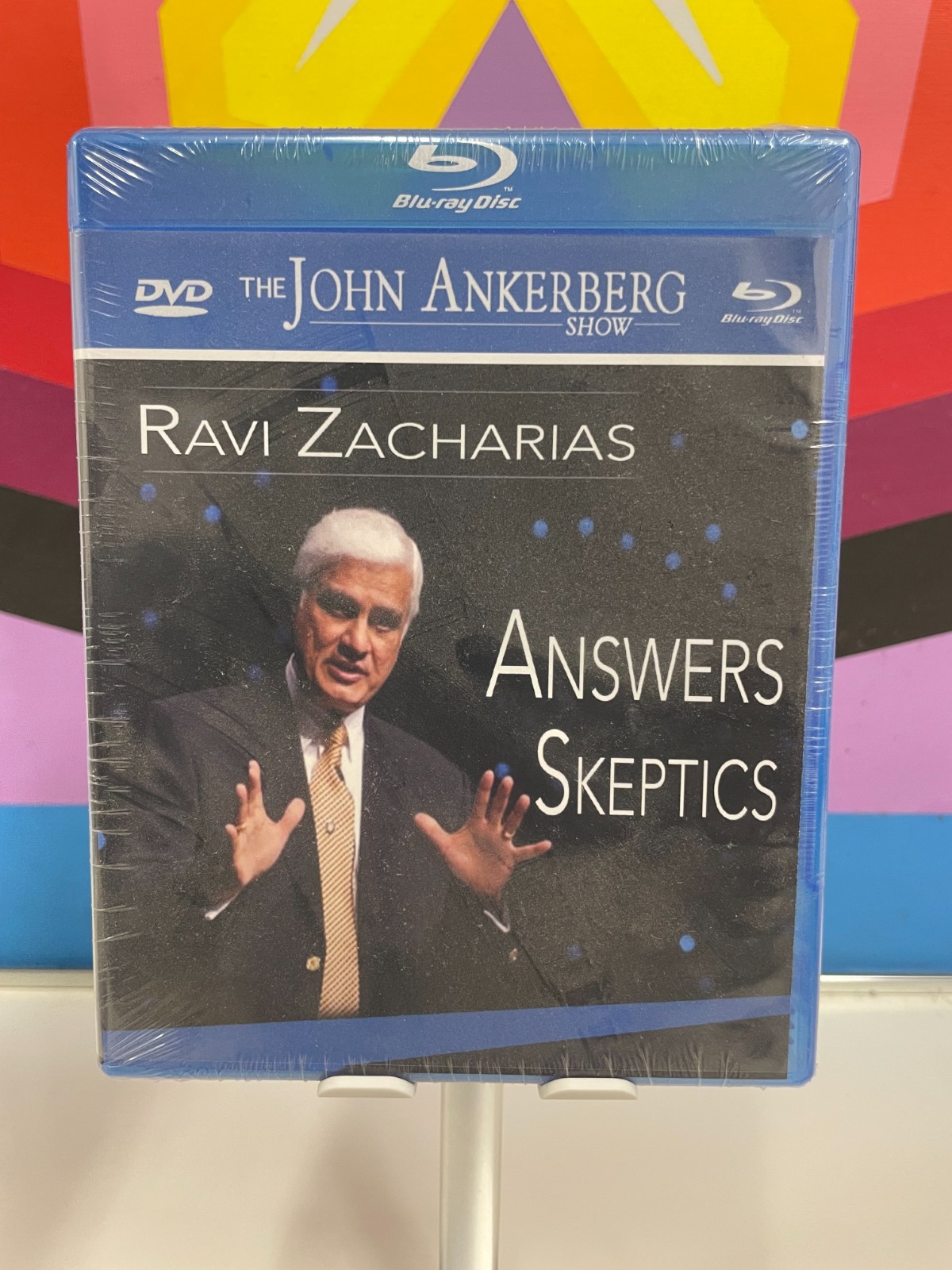 The John Ankerberg Show Ravi Zacharias Answers Skeptics  DVD & Blu-ray w/guide
