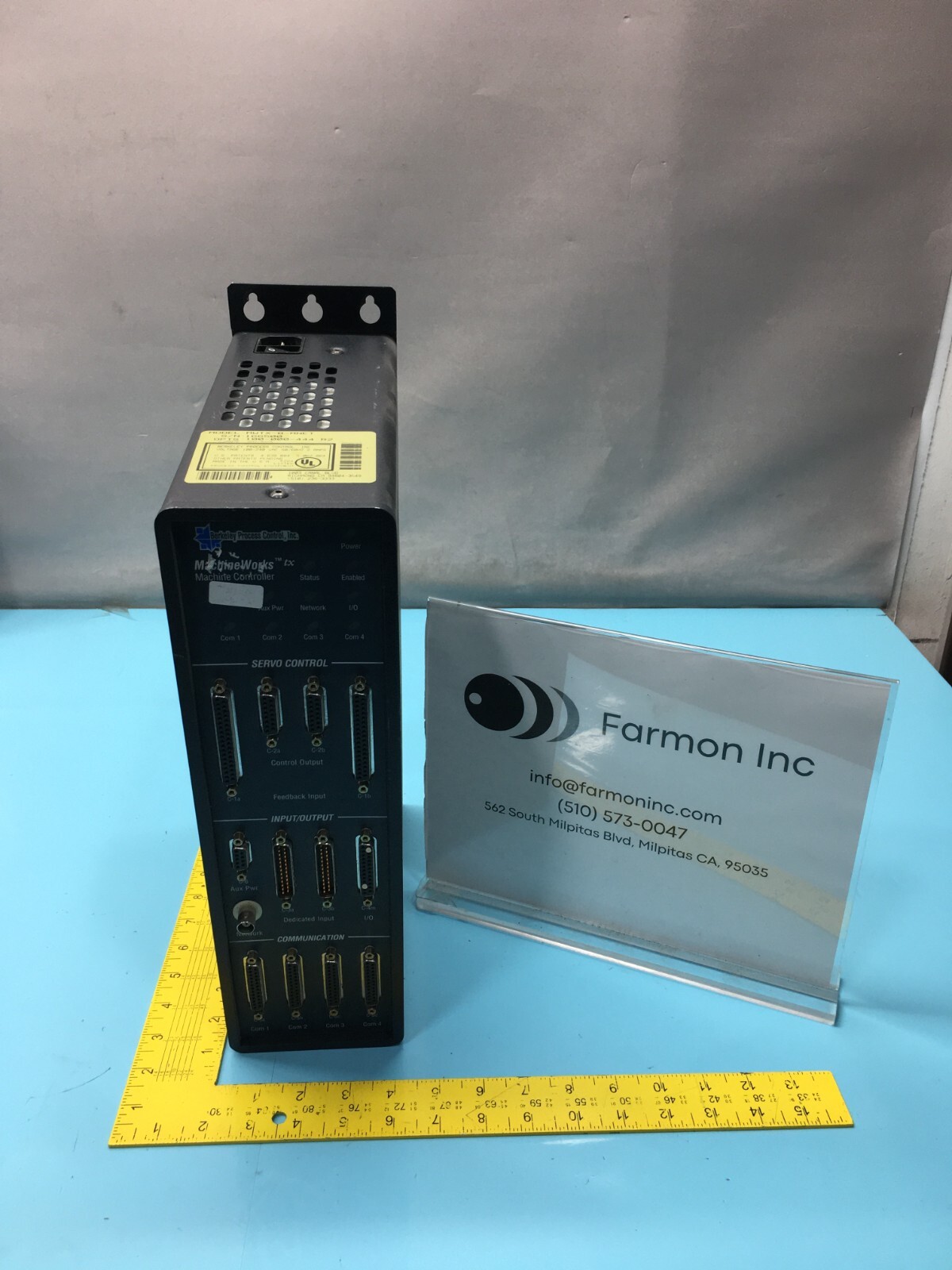 Berkeley Process Controls MWTX-8-MNET Machineworks Machine Controller, 147978