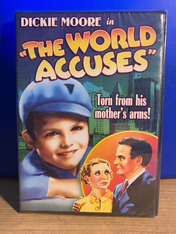 The World Accuses (DVD) w/Dickie Moore………..…….BRAND NEW & SEALED!