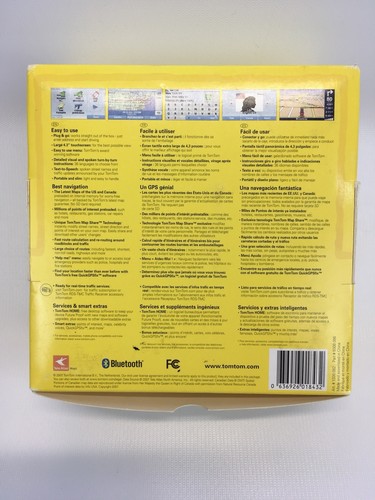 TomTom One XL S Text-to-Speech GPS Car Navigation Auto Directions With Box