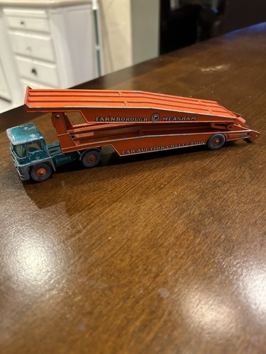 LESNEY ミニカー レズニー マルチボックス 戦車 軍用 トラック 救急車 Lesney Matchbox Guy Warrior Car Transporter King Size K-8
