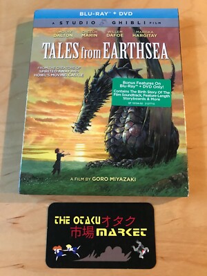 Tales From Earthsea *authentic release* / NEW anime on Blu-ray & DVD from G Kids