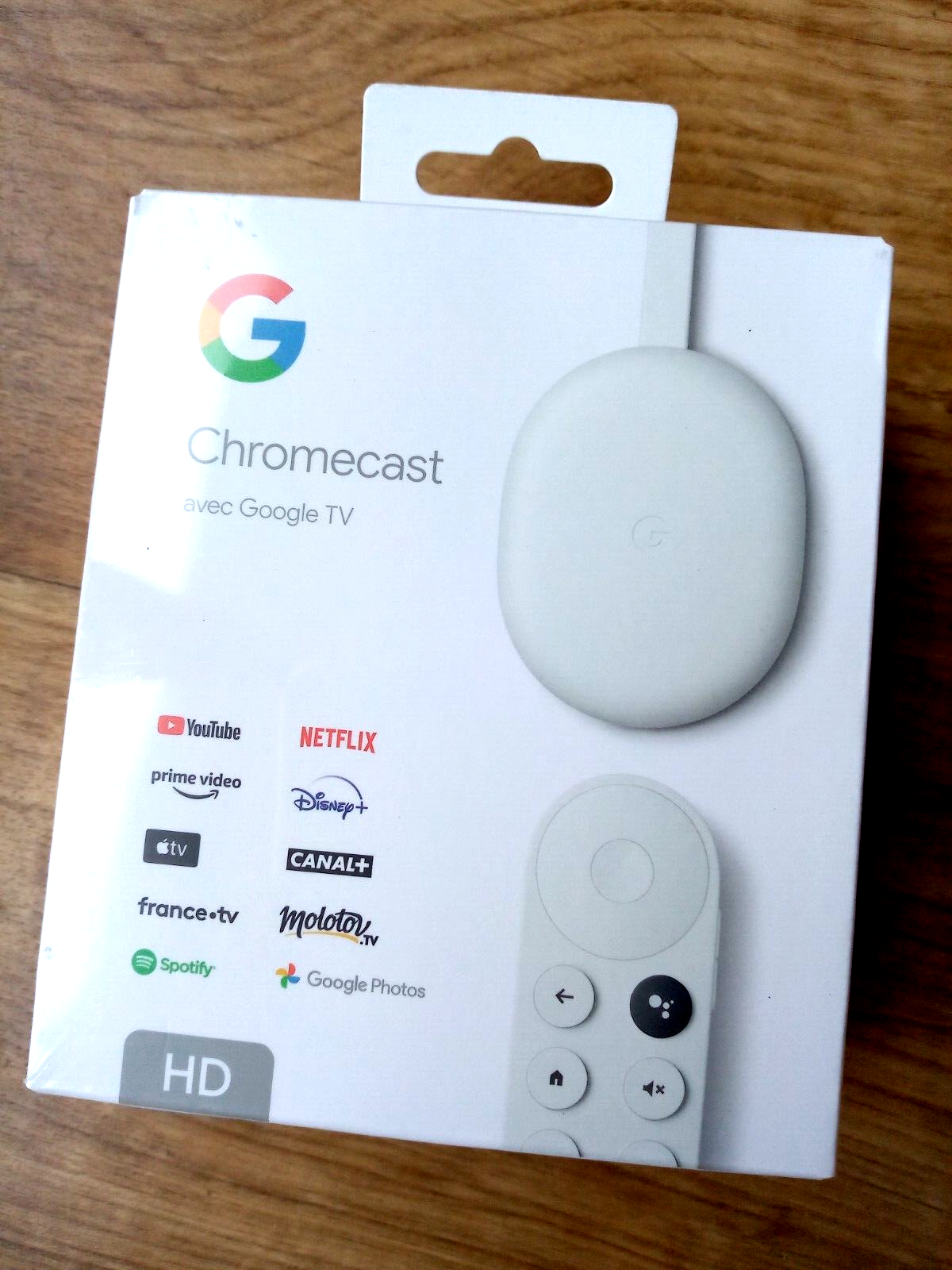 GOOGLE CHROMECAST avec Google TV Full HD Media Streaming GOOGLE CHROMECAST avec Google TV Full HD Media Streaming