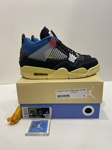 【NIKE】◆Jordan 4 x Union Retro Off Noir◆DC9533-001◆ DC9533-001 Union Nike Air Jordan 4 Retro Union Off Noir