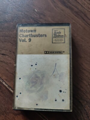 Motown chartbusters vol 9 1966-1974 cassette tape checked