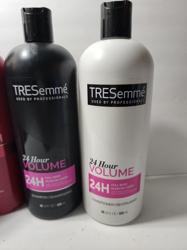 TRESemme 24 Hr Body Healthy Volume Shampoo & Conditioner & 2Keratin Smooth Shamp