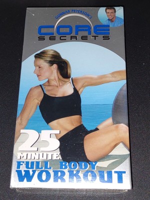 Core Secrets Gunnar Peterson's 25 Minute Full Body Workout New VHS