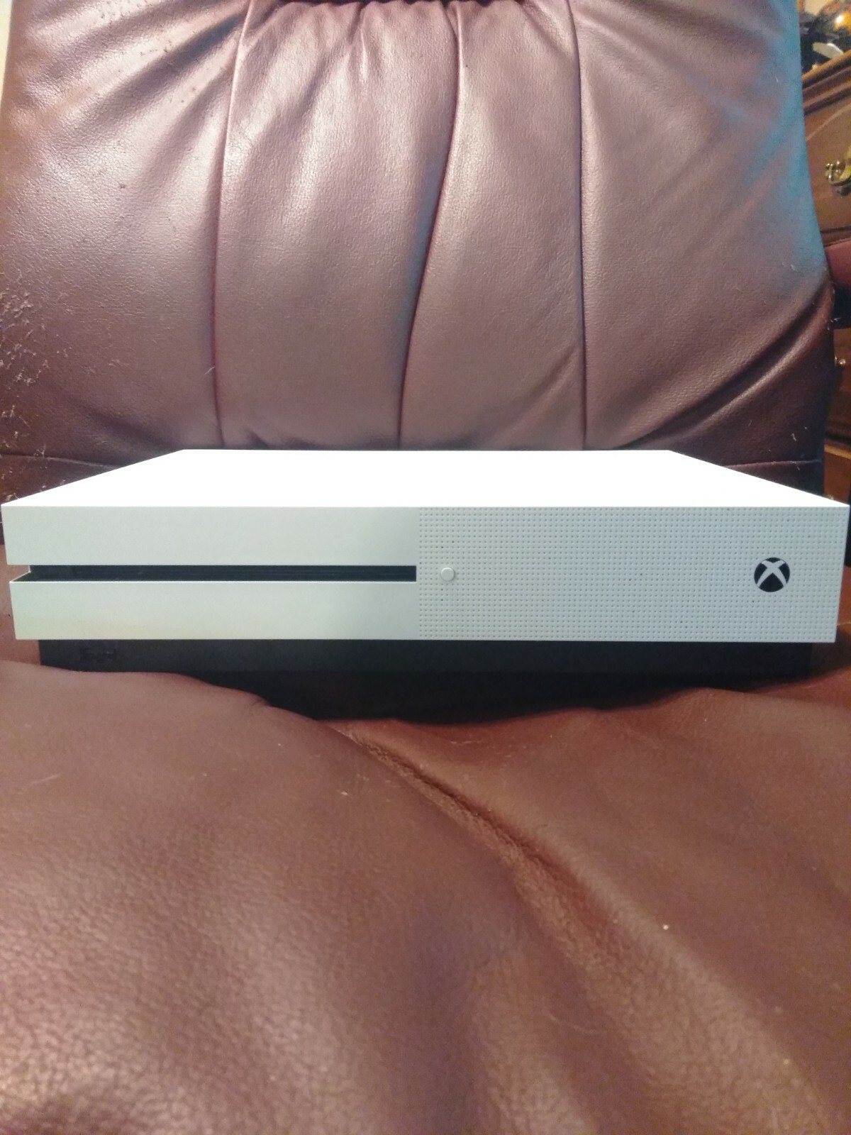 Microsoft Xbox One S 1TB White Console with extras (barley used)