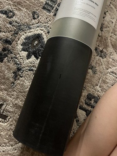 Lululemon Take Form Yoga Mat 5mm Black Marble 26