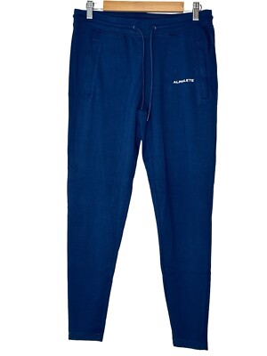NWT Alphalete  Pants Joggers Men s Small Athletic Workout Navy Blue Packets NWT