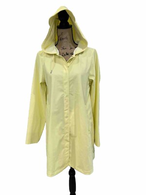 RAINS Curve Women's Jacket Size Small Straw Yellow New Rain Jacket. Without Tags