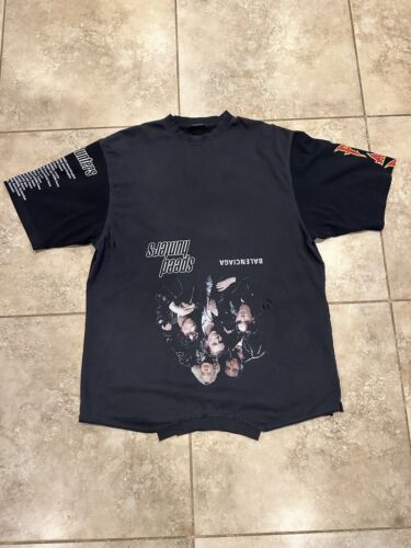 L Balenciaga Speed Hunters T-Shirt Upside Down | eBay