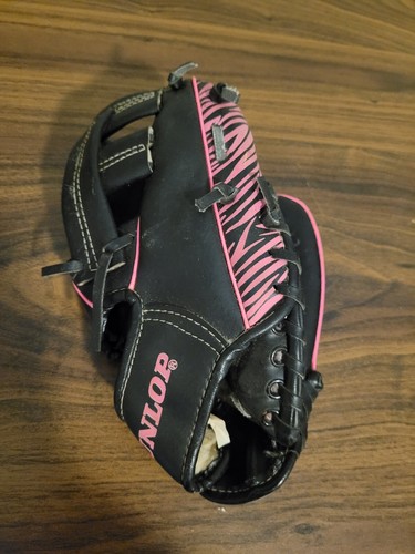 グローブ RYO619 Dunlop Tiger Max 100/ZX Youth Softball Glove Black Pink 9
