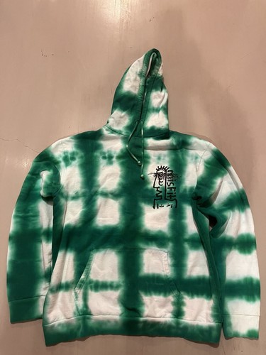 MISFIT MAD MINDS M/sf/t STREETWEAR HOODIE HOODED SWEATSHIRT Mens L Tie Dye  Green | eBay