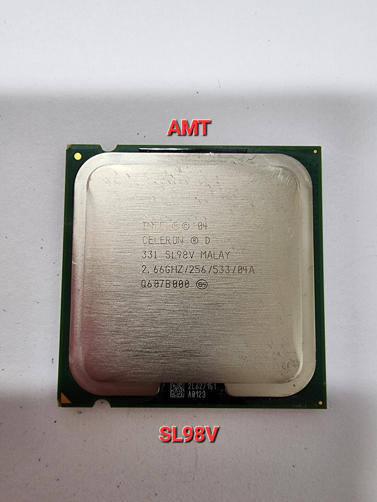 PC周辺機器 Celeron D sl98?W 336?2.80?GHz 533?MHz 256?KB lga775 Amazon.com: Celeron D SL98W 336 2.80GHz 533 MHz 256KB LGA775