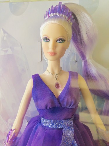 Barbie Signature Crystal Fantasy Amethyst Doll NRFB | eBay