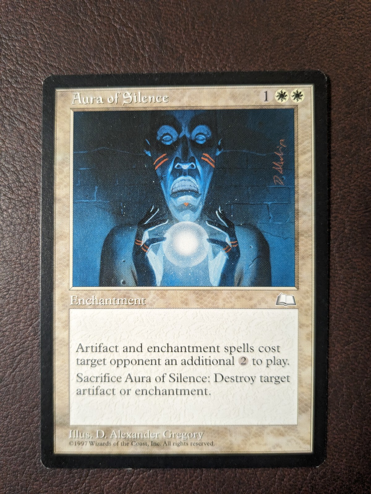 [MTG]沈黙のオーラ/Aura of Silence [10ED][Foil] Foil】《沈黙のオーラ/Aura of Silence》[10ED] 白U | 日本最大