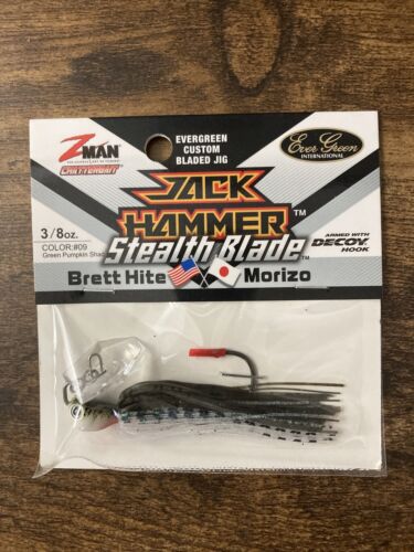 Z-MAN CHATTERBAIT JACK HAMMER SB 3/8OZ CBSB38-09 GRN PKIN Z-MAN CHATTERBAIT JACK HAMMER SB 3/8OZ CBSB38-09 GRN PKIN