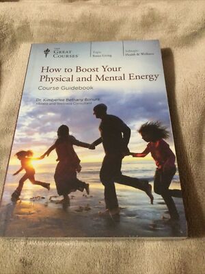 The Great Courses HOW TO BOOST YOUR PHYSICAL AND.. Guidebook & 2 DVD Set Sealed
