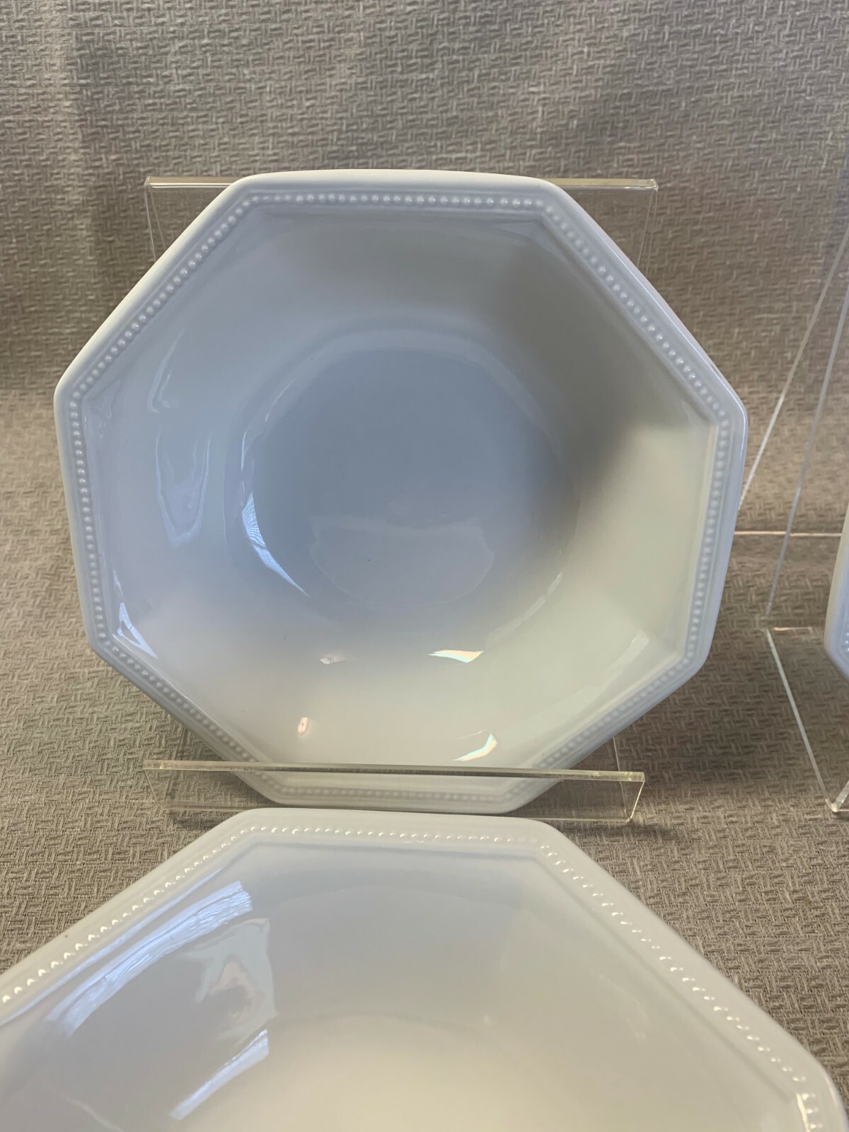 Johnson Brothers Heritage White Coupe Cereal Bowls - Set of 6