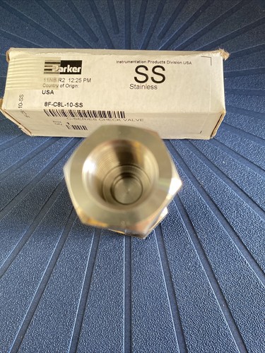 Parker Hannifin 8F-C8L-10-SS    C-Series Check Valve