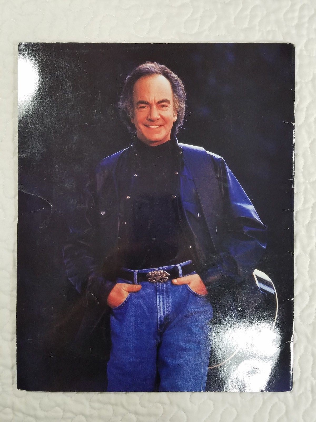 Neil Diamond on Tour Program Concert Photo Book  Memorabilia 1996 24pages