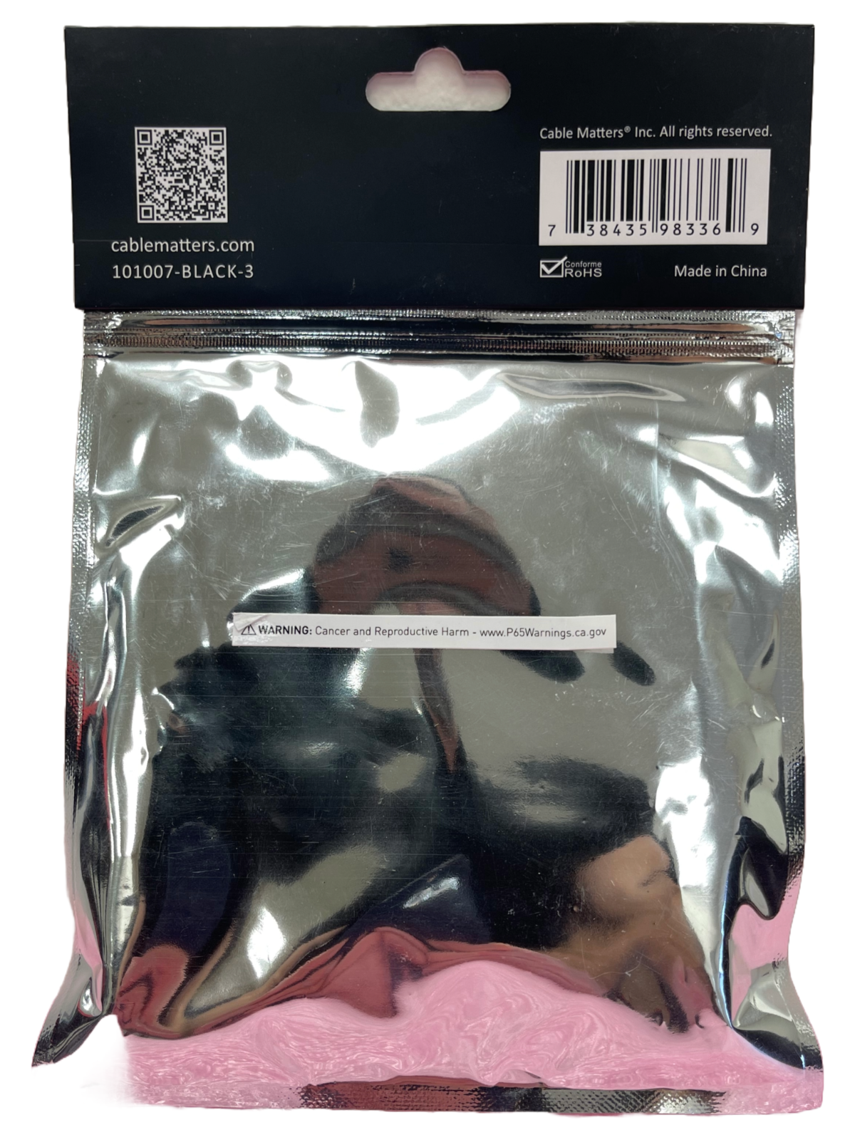 Cable Matters 4k Mini DisplayPort to DisplayPort Cable - Mac / PC - 3 ft - NEW