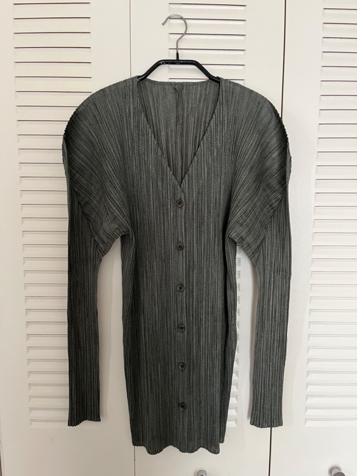 ISSEY MIYAKE Pleats Please Jacket Dark Green Size 3 from ISSEY MIYAKE Pleats Please Jacket Dark Green Size 3 from