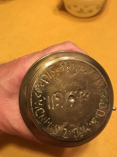 Signed Antique Dallah Arabic Tea Coffee Pot Marked United Arab Emirates