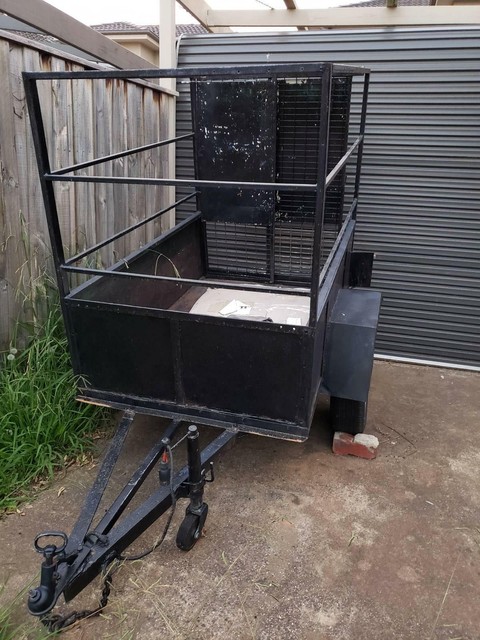 6x4 Trailer With Cage | Trailers | Gumtree Australia ...