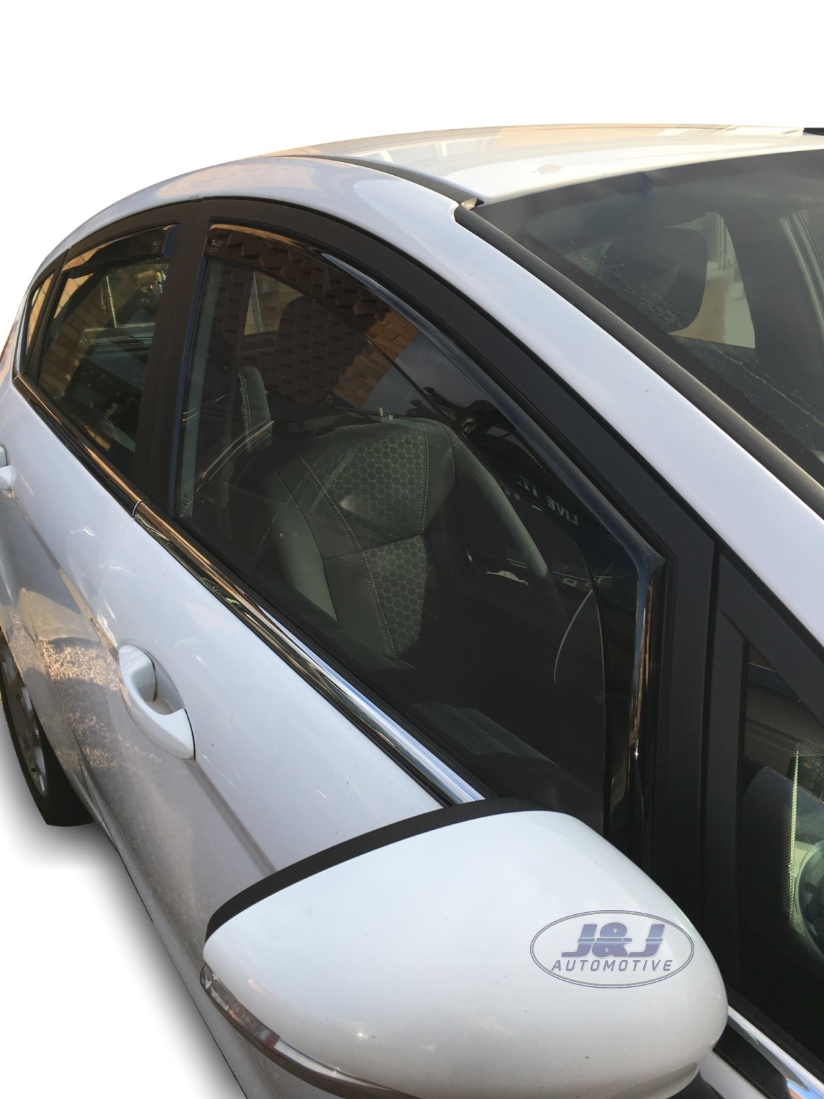 DFO15287 FORD FIESTA VII mk7 5door 20082017 wind deflectors 4pc set