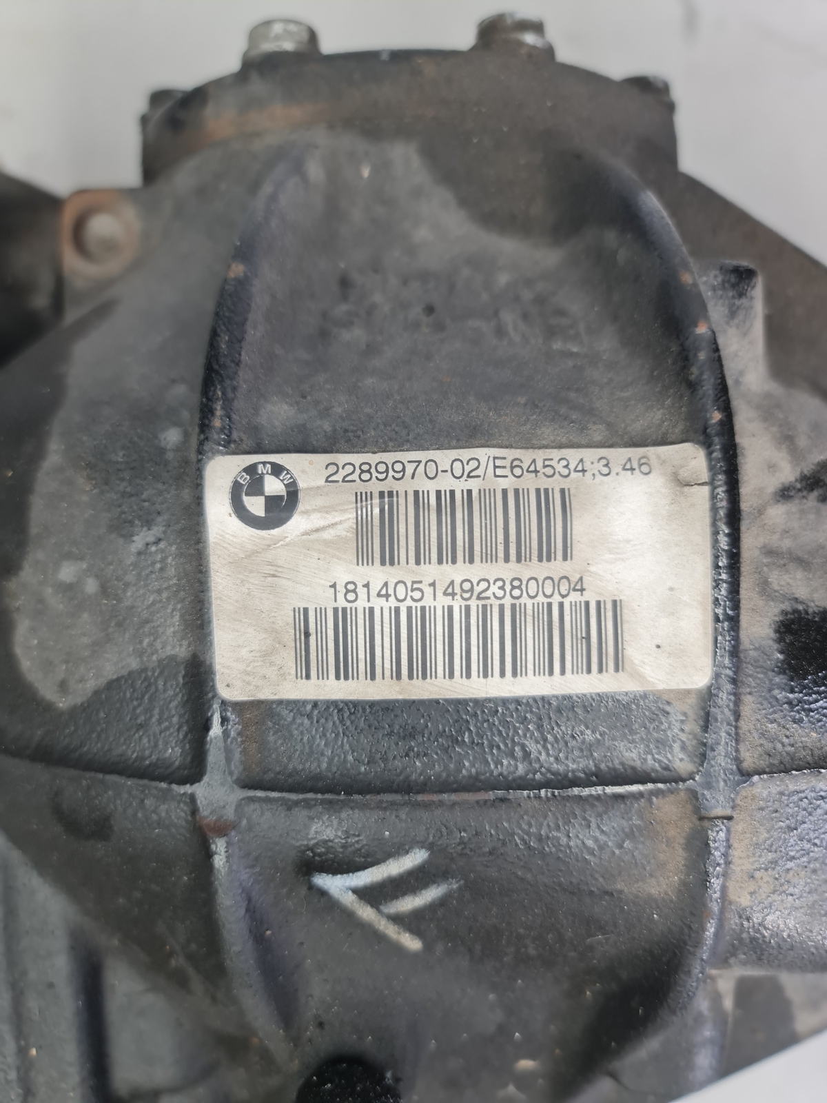 0 Bmw 33-10-2-289-970 33102289970 Final Drive With Differential 8090464 image 6