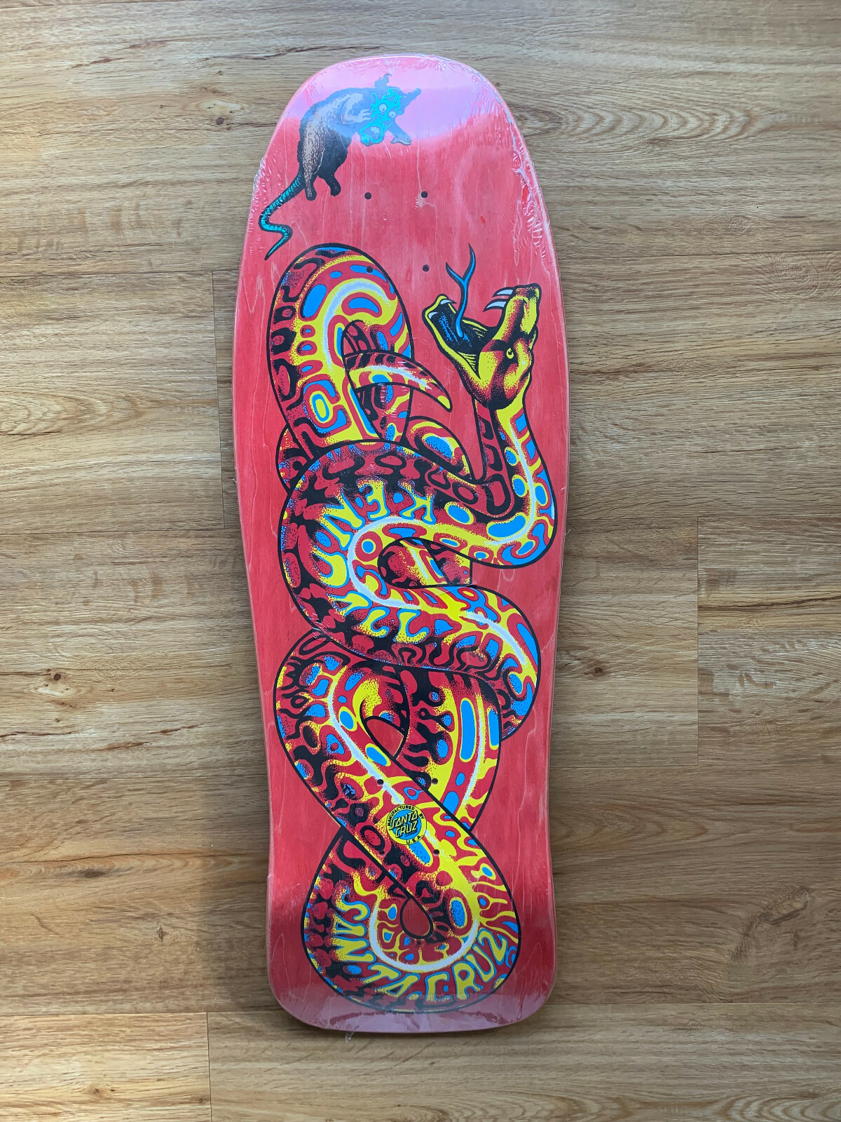 Santa Cruz Jeff Kendall Snake Stain Red Oldschool Reissue