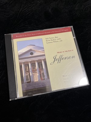 ROB TURNER - Music In The Age Of Jefferson - CD - **Mint Condition**